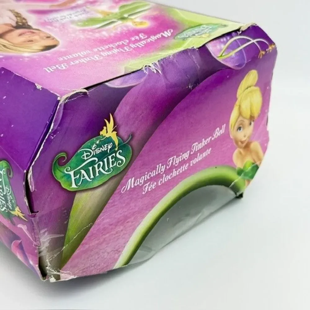 Spin Master Disney Fairies Magically Flying Tinkerbell Flutterbye Box is Damaged